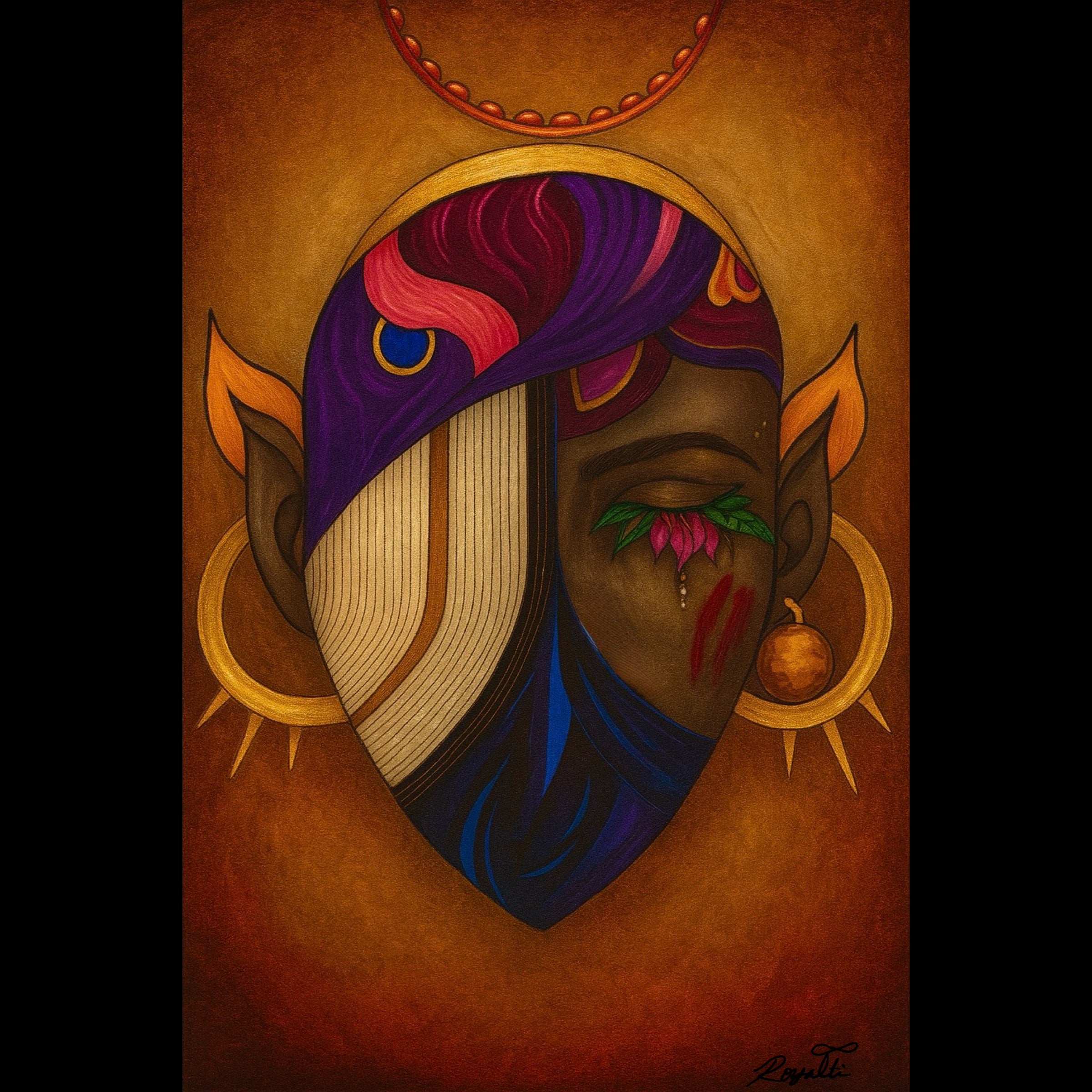 "Tranquility" - Fine Art Print by Art By RoyalTi